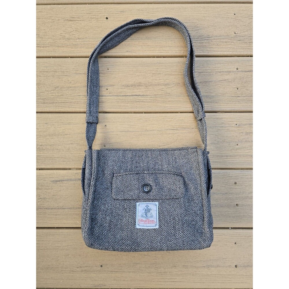 Vintage College Town Stafford Wool Blend Purse
